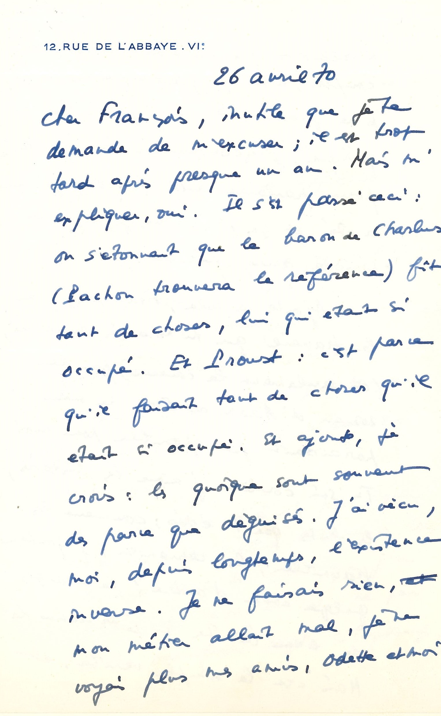 043 Pierre BOST (1901-1975) écrivain et scénariste Image