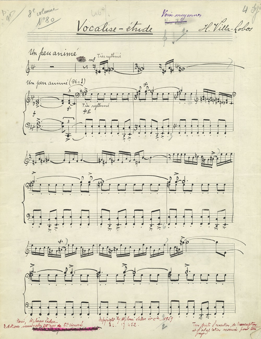 087 Heitor VILLA-LOBOS (1887-1959) compositeur brésilien Image