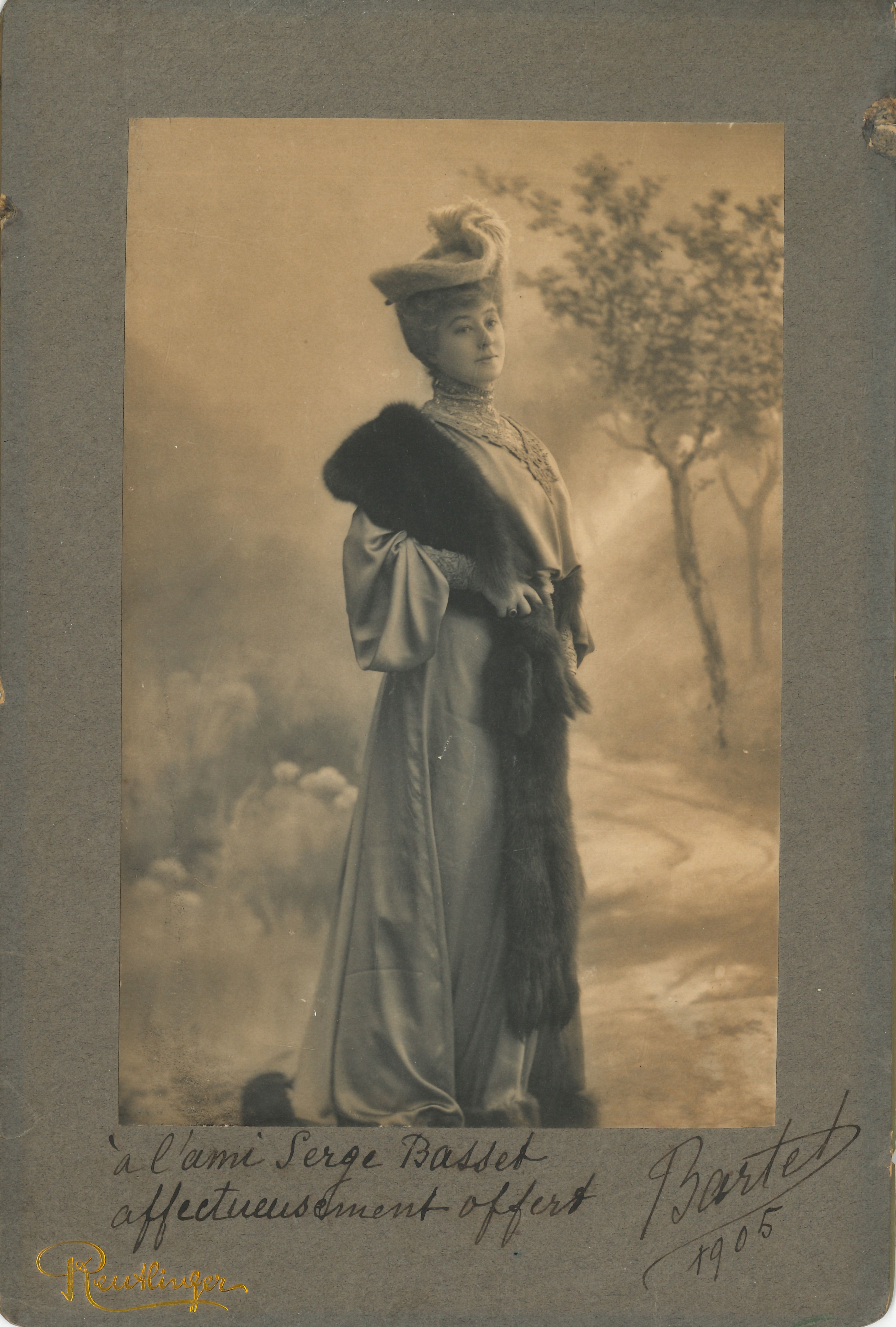 015 Julia BARTET (1854-1941) « la Divine » ; actrice, sociétaire de la Comédie-Française Image