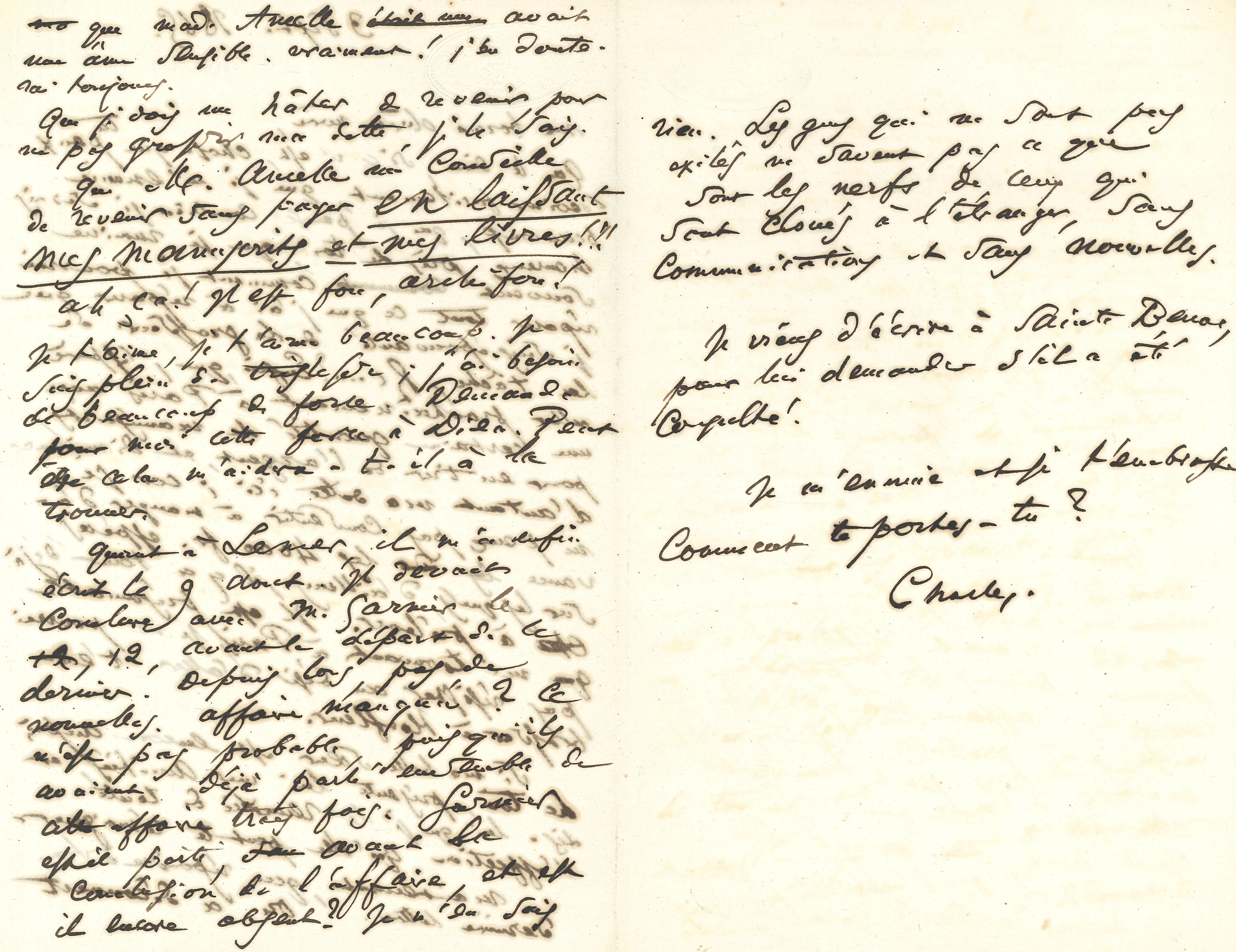 018 Charles BAUDELAIRE (1821-1867) poète Image