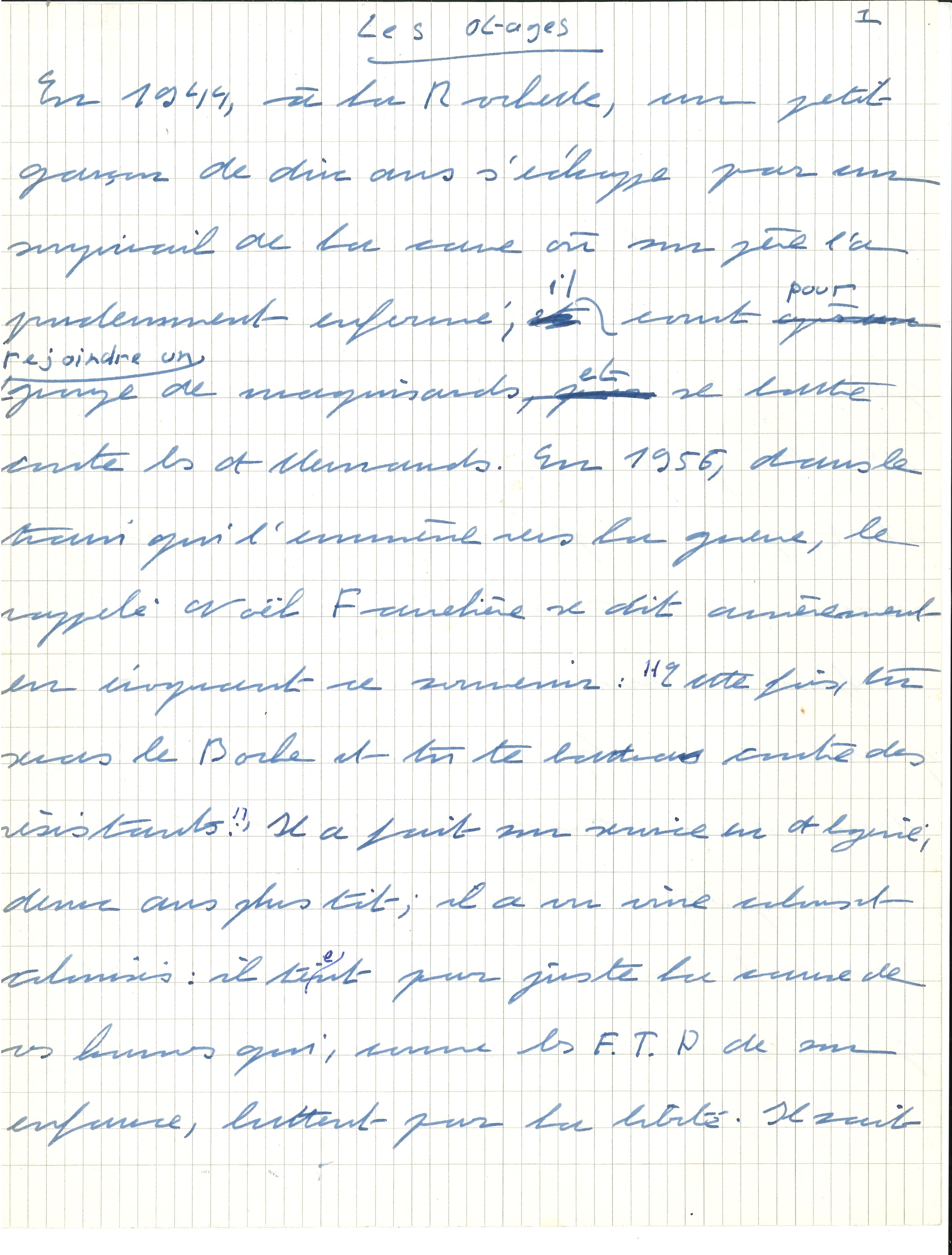020 Simone de BEAUVOIR (1908-1986) écrivain.&nbsp; Image